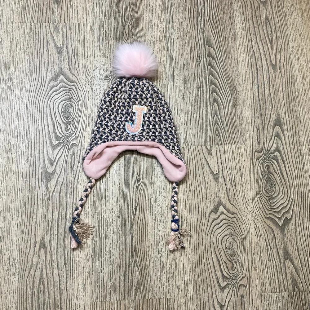Justice Pom Initial Hat size 0S